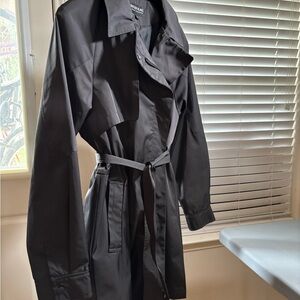 Women's Black Trench Coat